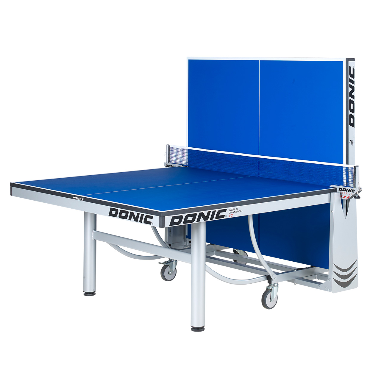 Tischtennis-Tisch DONIC World Champion TC, blau, Single-Player-Position