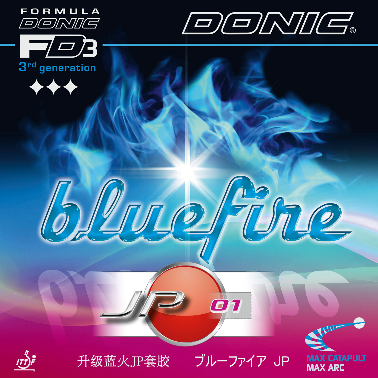 Tischtennis Belag DONIC Bluefire JP01 Cover