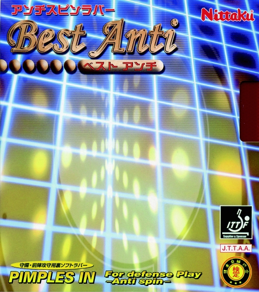 Tischtennis Belag Nittaku Best Anti Cover