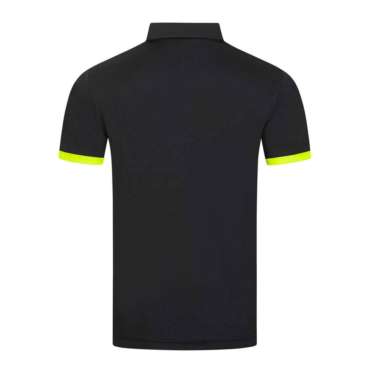 DONIC Poloshirt Push schwarz/gelb Rücken